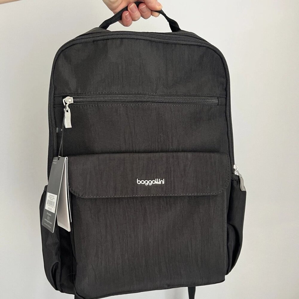 Baggallini Everyday Laptop Backpack Brand NEW with Tags RFID MSRP $130 NWT - Picture 1 of 12